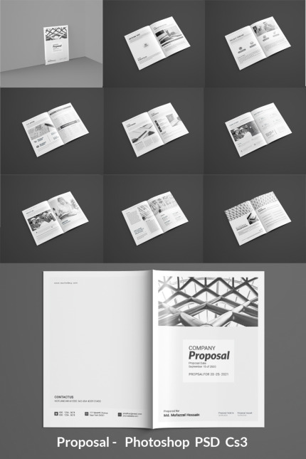 Template #74956 Brochure Business Webdesign Template - Logo template Preview