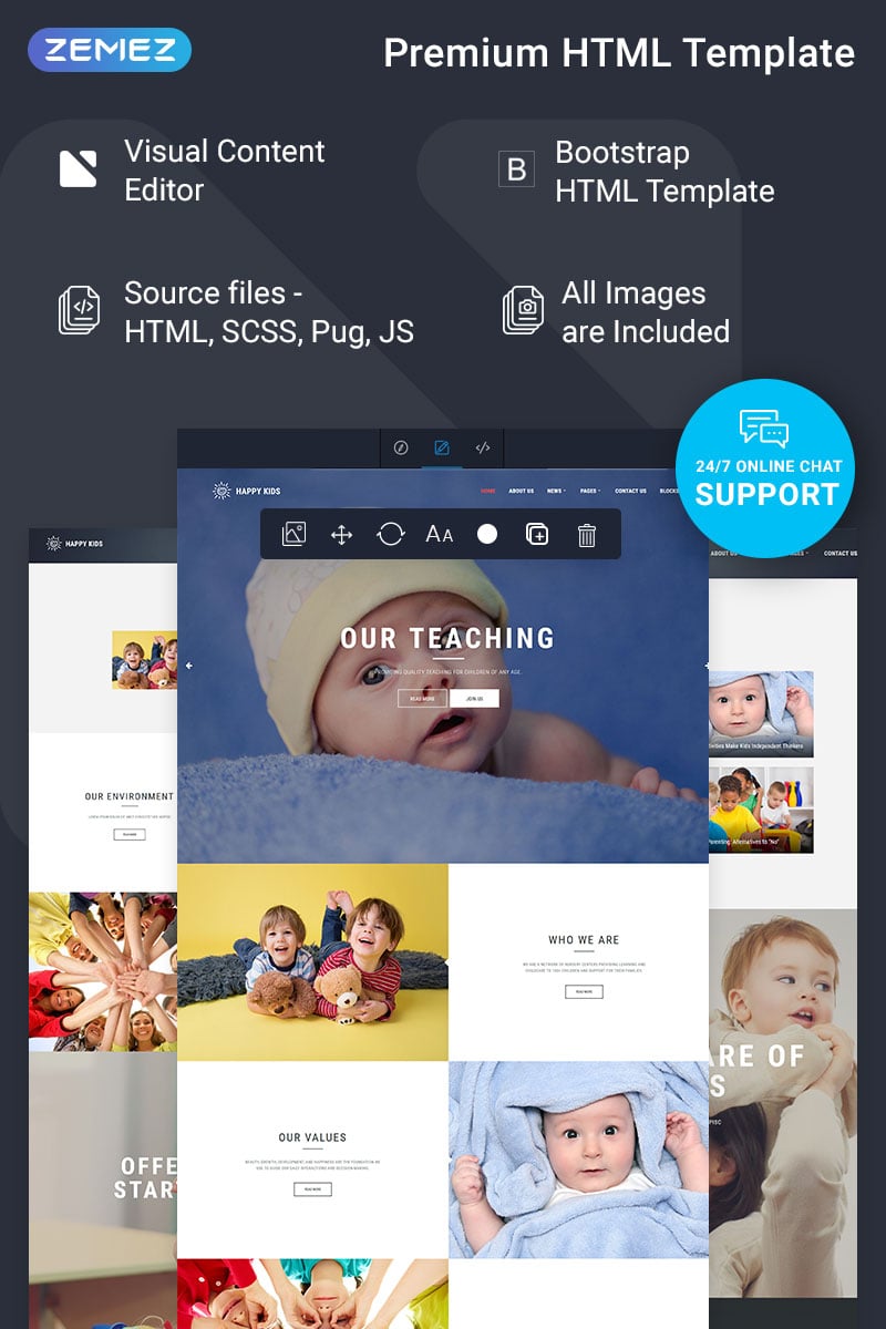 Happy Kids - Nursery Ready-to-Use №74915 - скриншот