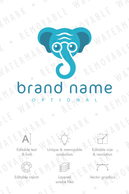 Template #75096 Wise Smart Webdesign Template - Logo template Preview
