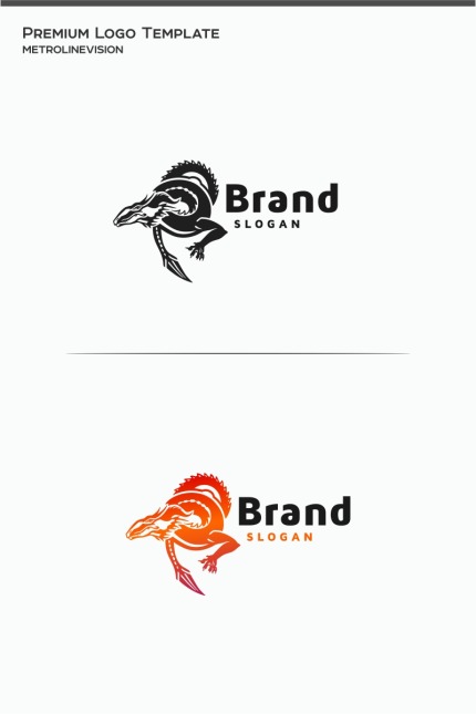 Template #75146 Application Dragon Webdesign Template - Logo template Preview