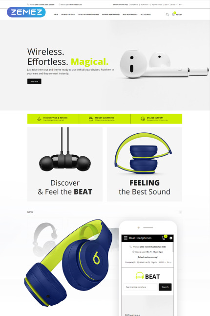 Template #75162 Devices Ecommerce Webdesign Template - Logo template Preview