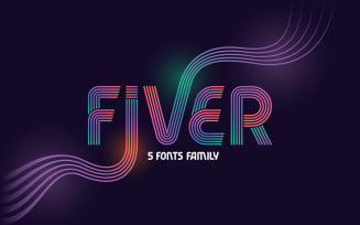 Fiver Family 5 Font