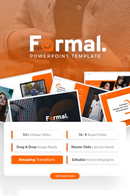 Template #75238 Orange Business Webdesign Template - Logo template Preview