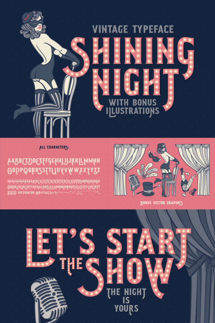 Template #75244 Vintage Typeface Webdesign Template - Logo template Preview