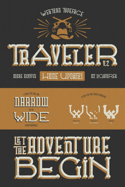 Template #75250 Western Emboss Webdesign Template - Logo template Preview