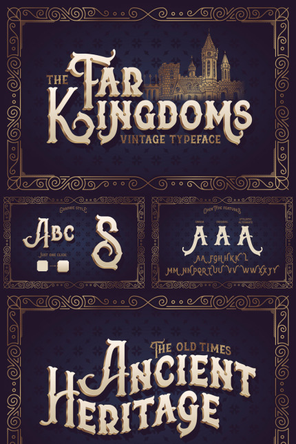 Template #75257 Vintage Castle Webdesign Template - Logo template Preview