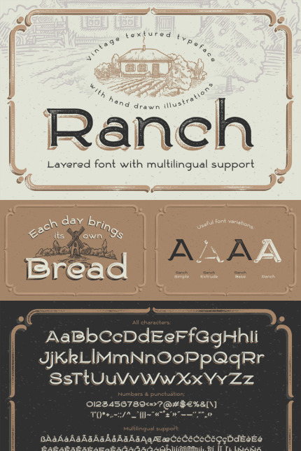 Template #75267 Vintage Alphabet Webdesign Template - Logo template Preview