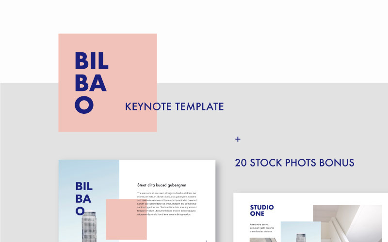 Bilbao - Minimal - Keynote template Keynote Template