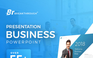 Breakthrough - Business PowerPoint template
