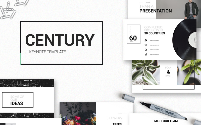 Century - - Keynote template Keynote Template