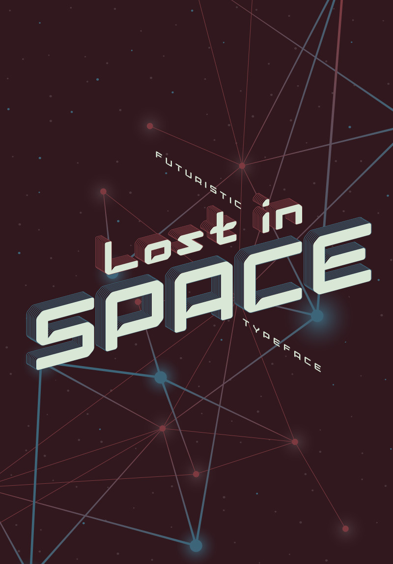 Lost in Space Font #75293