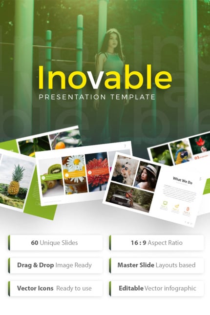 Template #75309 Inovable Unique Webdesign Template - Logo template Preview
