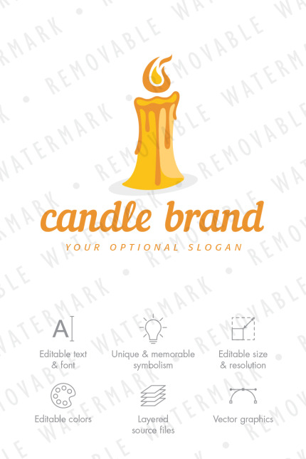 Template #75357 Flame Hope Webdesign Template - Logo template Preview