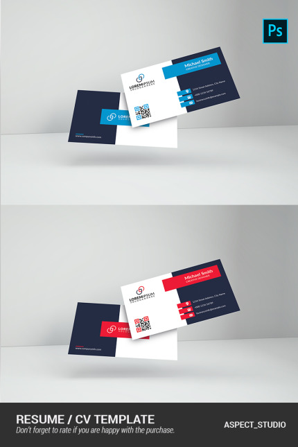 Template #75397 Business Card Webdesign Template - Logo template Preview