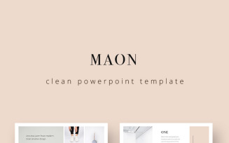 MAON PowerPoint template