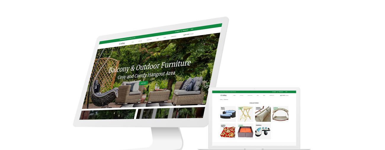 чистая современная тема bootstrap shopify