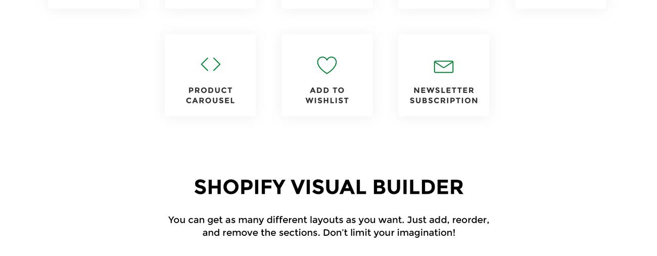 чистая современная тема bootstrap shopify