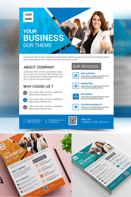 Template #75478 Bundle Corporate Webdesign Template - Logo template Preview