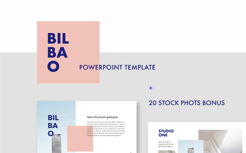 BILBAO - PowerPoint template PowerPoint Template