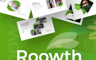 Roowth - Modern Presentation PowerPoint template