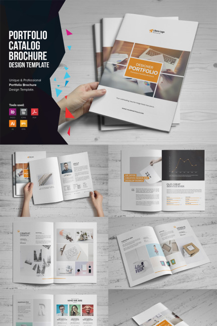 Template #75500 Brochure Design Webdesign Template - Logo template Preview