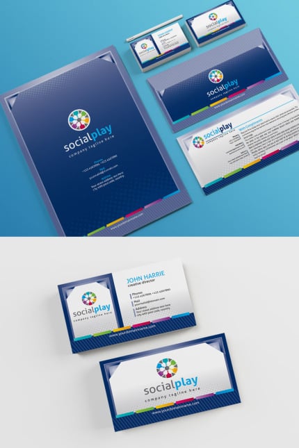 Template #75505 Identity Bundle Webdesign Template - Logo template Preview