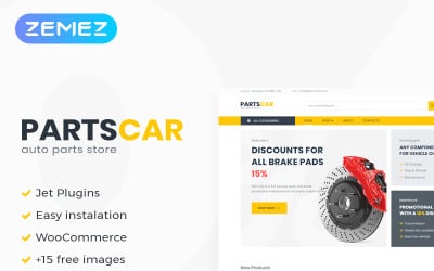 PartsCar - Car Repair Classic Elementor