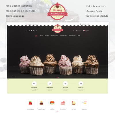 Bakery Templates | TemplateMonster