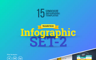 Most Use 3D Set-2 Infographic Elements