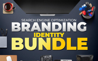SEO (Search Engine Optimization) Mega Branding Stationery Identity Bundle