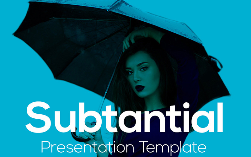 Substantial - Creative PowerPoint template PowerPoint Template