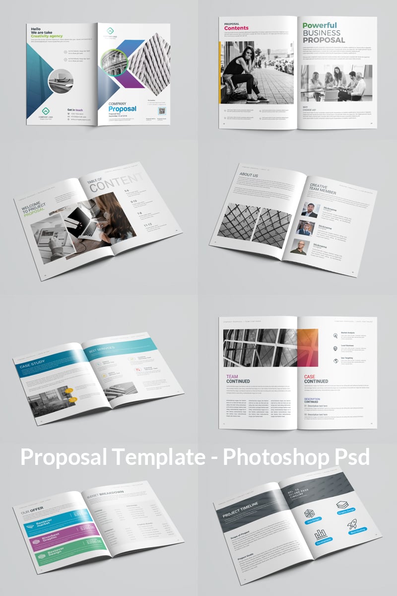 VOLUME 10 Proposal Corporate Identity Template #75593