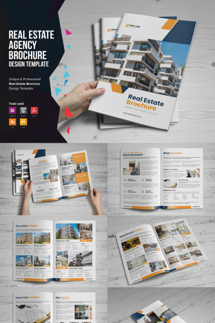 Kit Graphique #75611 Brochure Realestate Divers Modles Web - Logo template Preview