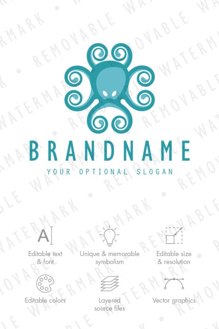 Kit Graphique #75659 Clover Ocean Divers Modles Web - Logo template Preview