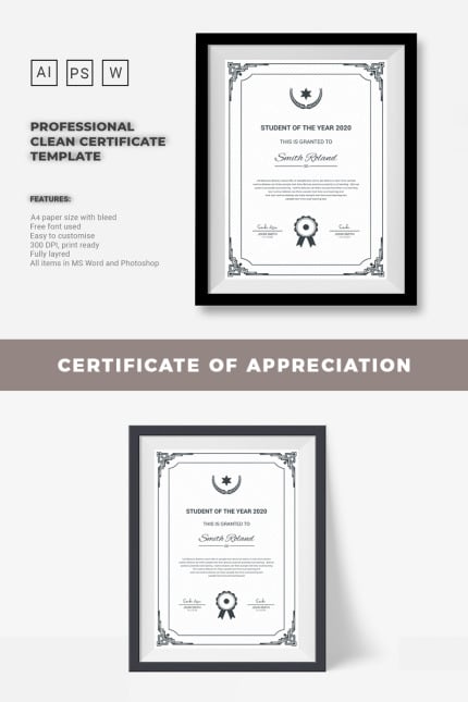 Kit Graphique #75682 Certificate Corporate Divers Modles Web - Logo template Preview