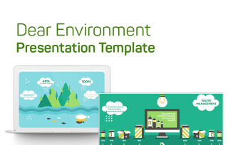 Dear Environment PowerPoint template