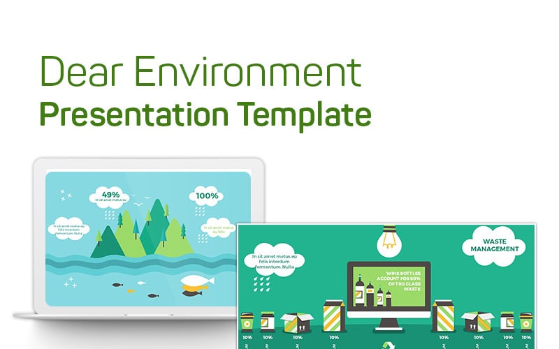 Dear Environment PowerPoint template PowerPoint Template