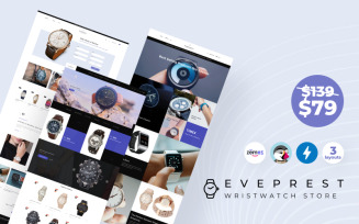 Eveprest Wristwatch - Watches Modern Ecommerce Bootstrap PrestaShop Theme