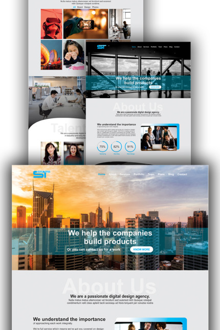 Kit Graphique #75797   Web Design - Logo template Preview