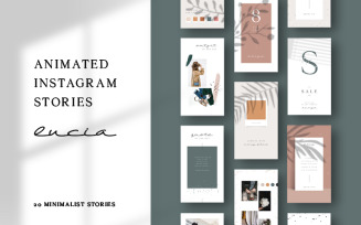 ANIMATED Instagram Stories – Lucia Social Media Template