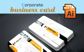 Code Pro Business Card - Corporate Identity Template