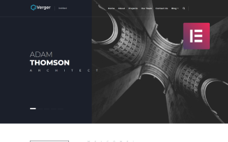 Verger - Architecture Company Multipurpose Creative WordPress Elementor Theme