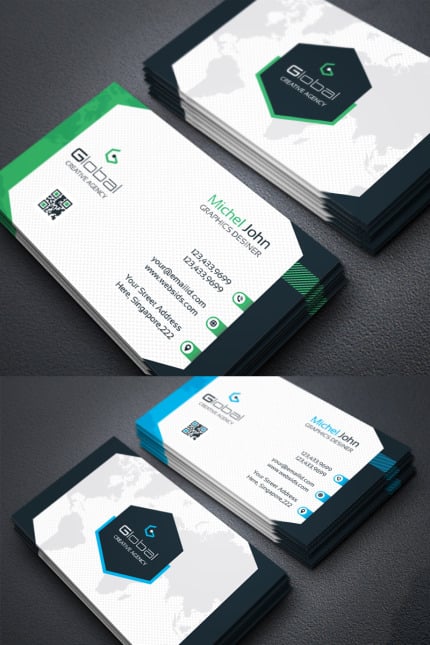 Template #75803 Card Template Webdesign Template - Logo template Preview