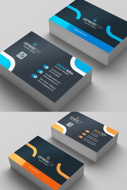 Template #75804 Card Template Webdesign Template - Logo template Preview