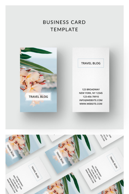 Template #75895 Card Template Webdesign Template - Logo template Preview