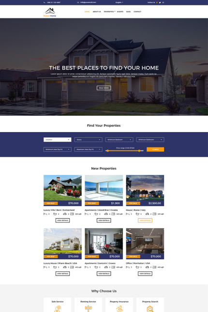 Template #75935 House Residence Webdesign Template - Logo template Preview