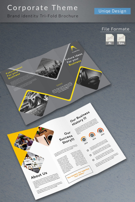 Template #75943 Advertising Brochure Webdesign Template - Logo template Preview