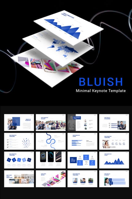 Template #75966 Minimal Presentation Webdesign Template - Logo template Preview