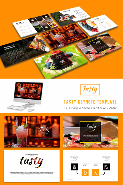 Template #75967 Presentation Restruent Webdesign Template - Logo template Preview