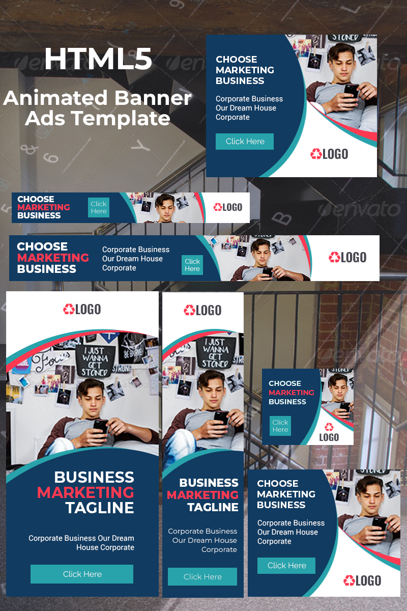 "Business Banner Ads" Animated Banner №75954